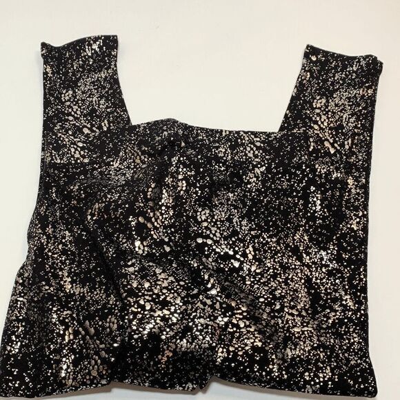 Torrid Pull On Casual Metallic Pant Size 12/Large - Picture 3 of 4